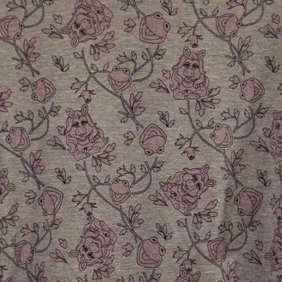 Disney Kermit and Miss Piggy LuLaRoe XS Irma Top - Picture 4 of 6